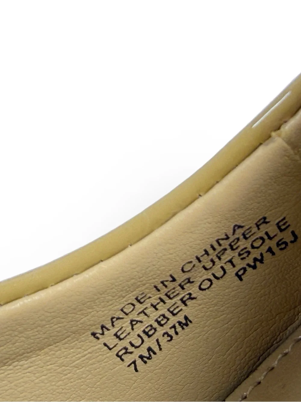 Michael Kors Women's Tan Patent Pointed-Toe Flats 7